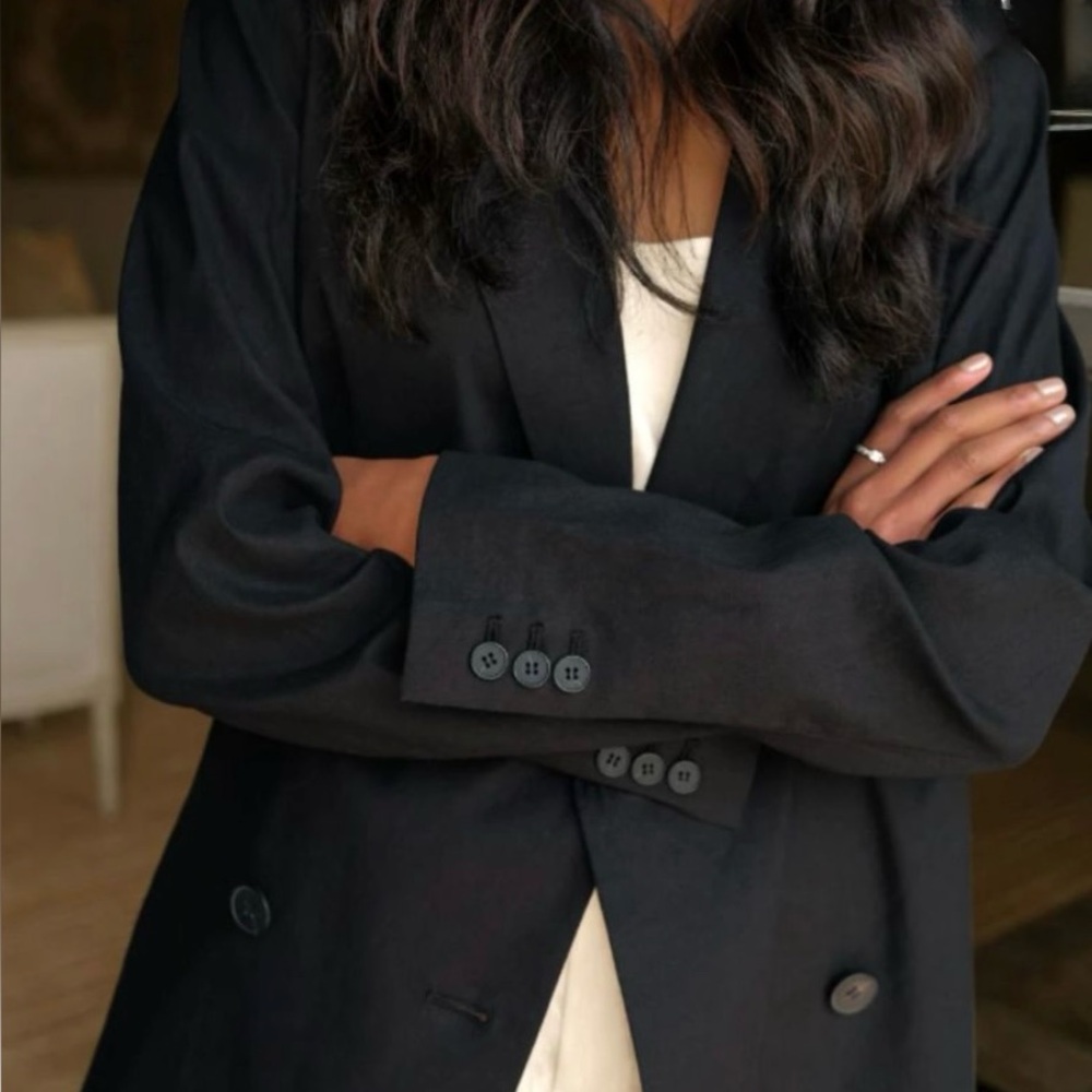 Jenni Kayne Keaton Linen Blazer - Picture 3 of 13